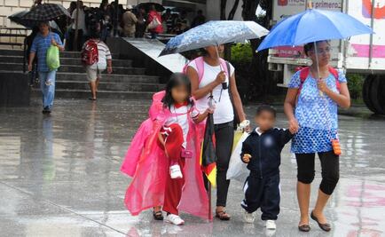 Ante tormentas eléctricas, suspenden clases en Sinaloa