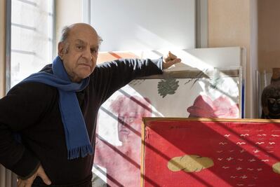 Falleció el pintor griego Alekos Fassianos a los 86 años