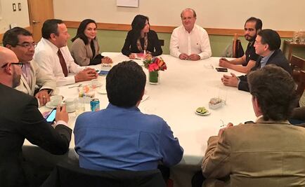 Consejo consultivo del PRD se reúne con Graco Ramírez