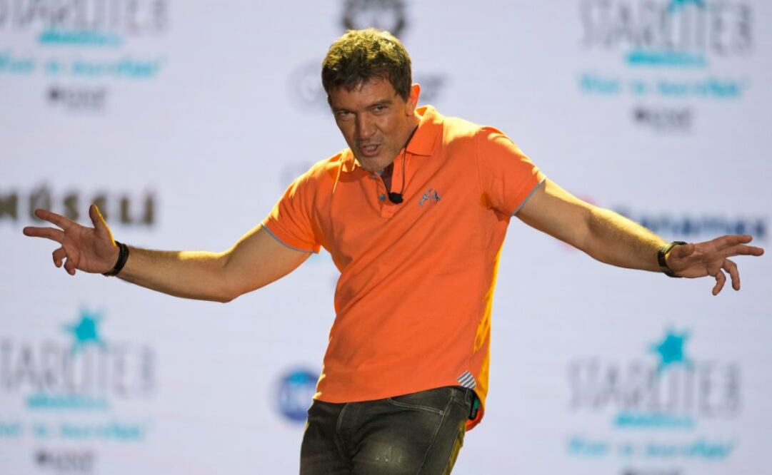 El actor español se encuentra de visita en México Foto:AP