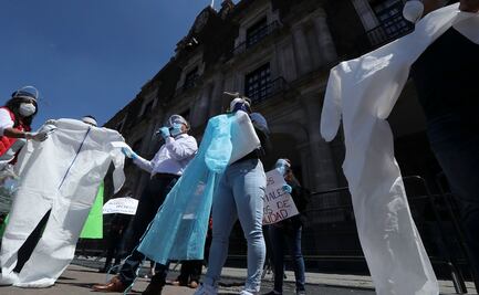 Alistan manifestaciones de personal médico para este miércoles