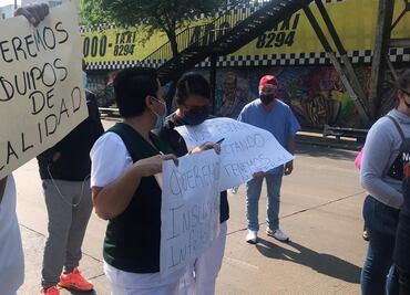 Personal del hospital La Raza rechaza levantar bloqueo en Circuito Interior