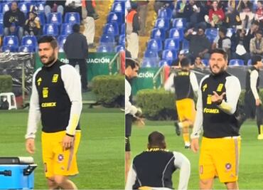 VIDEO: André Pierre Gignac se echa 'palomazo' y canta canción de Carín León previo a partido