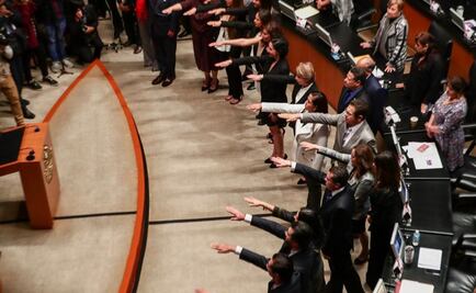 Toman protesta nuevos magistrados en el Senado  