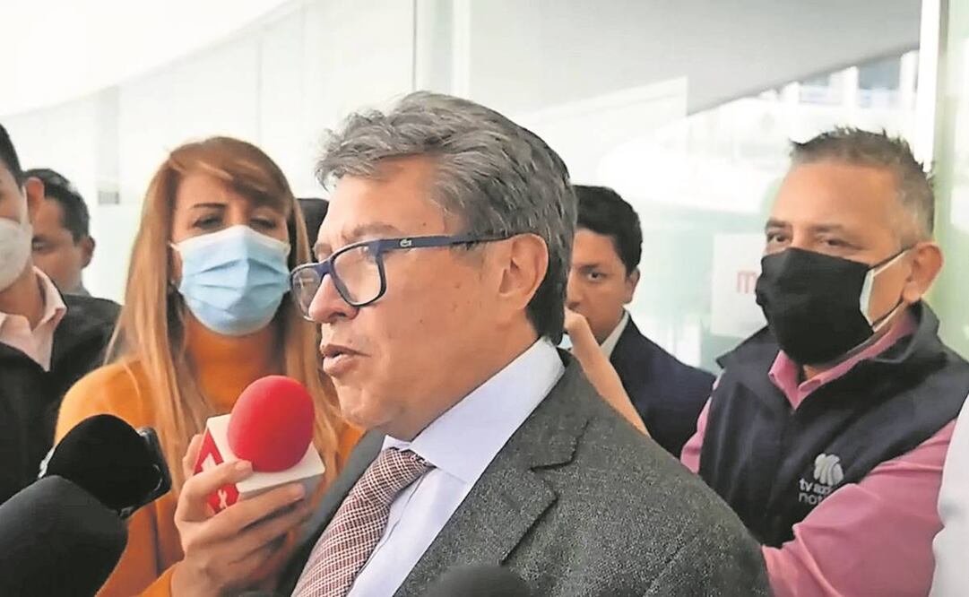 Monreal dijo que es importante que la bancada de Morena sea un grupo unido y se comprometió a “cuidar sus expresiones”.Foto:Especial