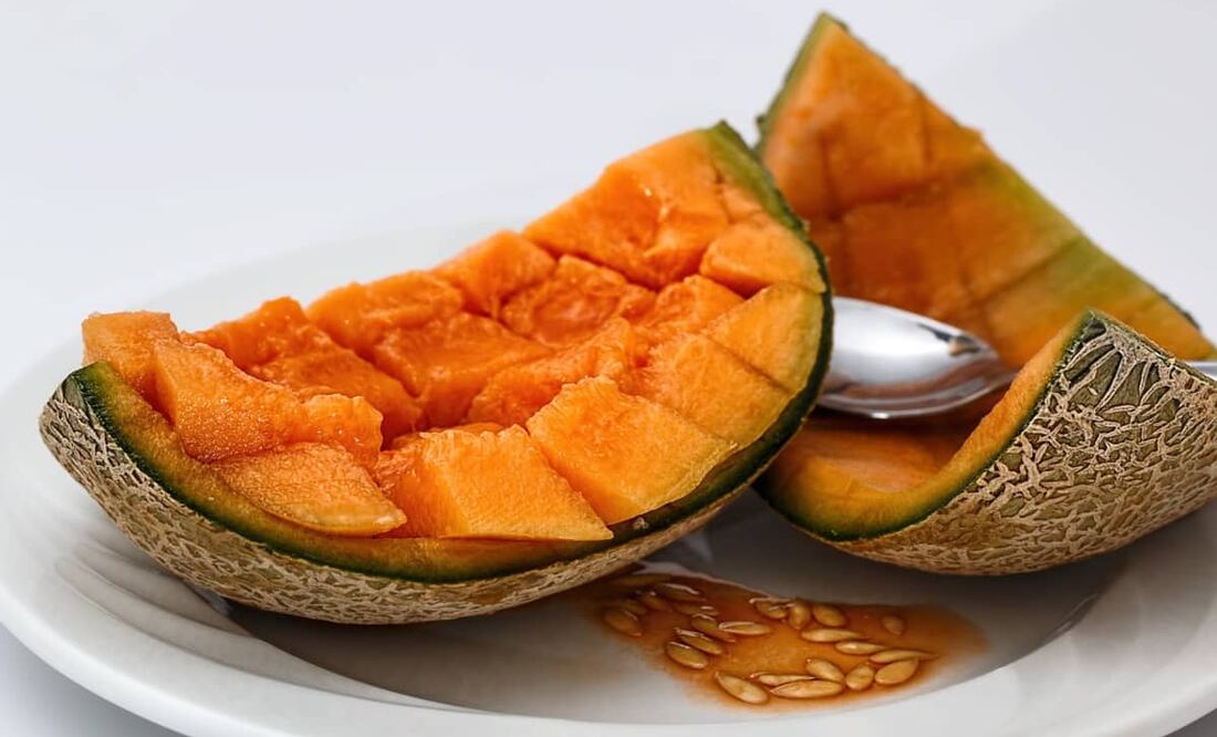 Comer melón sirve para fortalecer el sistema inmune y hasta mejorara la vista. Foto: Pixabay.