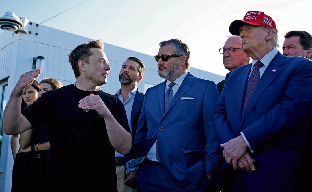 El presidente electo de Estados Unidos, Donald Trump, expresó su apoyo a las visas H1-B, que permiten a las empresas contratar trabajadores extranjeros cualificados, alineándose con la postura de Elon Musk. (28/12/24) Foto: AP/Archivo