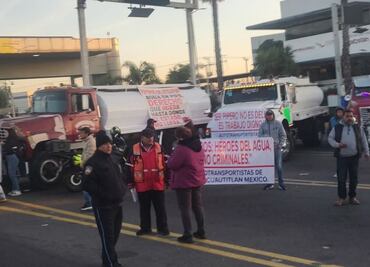 Megabloqueo de piperos en el Valle de México provoca afectaciones viales