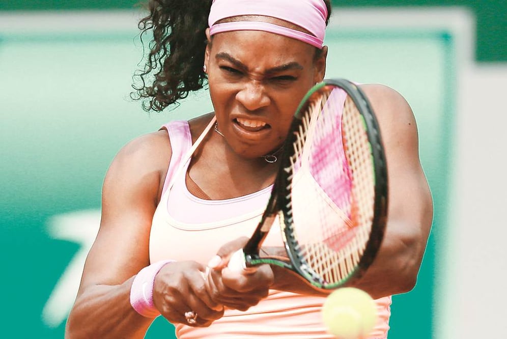 Williams cayó en el primer set, pero se repuso para avanzar de ronda. Foto Reuters