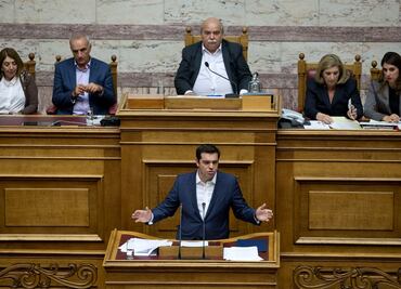 Parlamento griego da voto de confianza a Tsipras