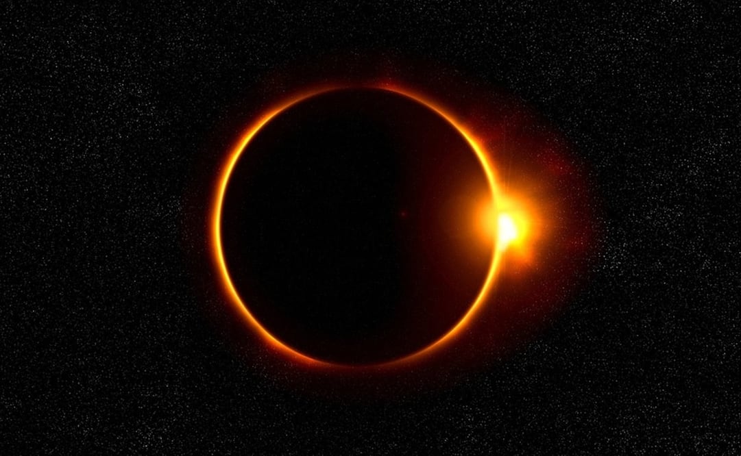 Un eclipse solar se produce cuando la Luna se coloca entre la Tierra y el Sol. Foto: Pixabay