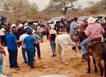 Carrera clandestina de caballos deja dos muertos en el municipio de Choix, Sinaloa