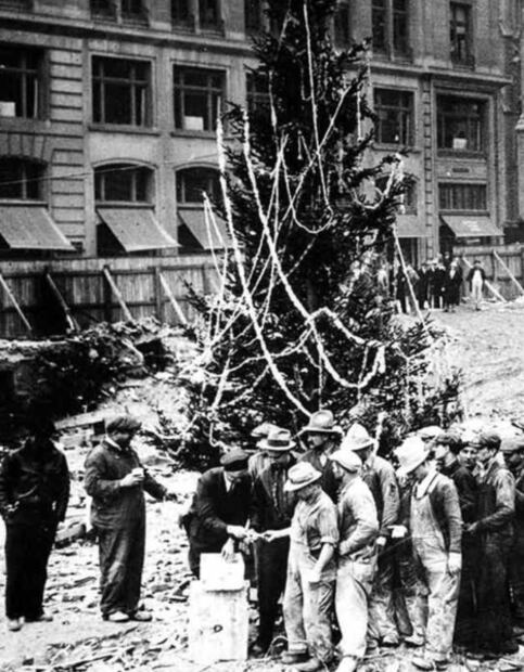 En Nueva York, el encendido del árbol se queda sin público por pandemia