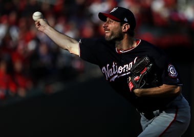 Scherzer brilla y acerca a los 'Nats' a la Serie Mundial