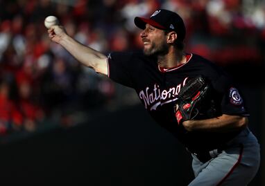 Scherzer brilla y acerca a los 'Nats' a la Serie Mundial