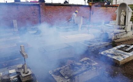 Tras mil 310 casos de dengue, nebulizan 138 cementerios de Oaxaca