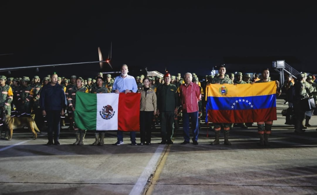 Mexicanos en Venezuela. Foto: X @SRE_mx