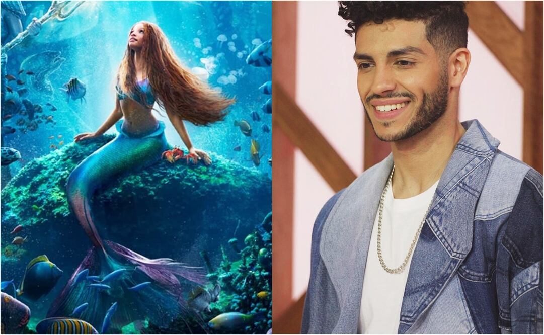 El actor Mena Massaud habló acerca de la nueva versión de "La sirenita".
Fotos: IMDb e Instagram
