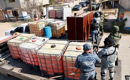 En cinco meses, Hidalgo ha recuperado medio millón de litros de combustible robado