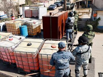 En cinco meses, Hidalgo ha recuperado medio millón de litros de combustible robado