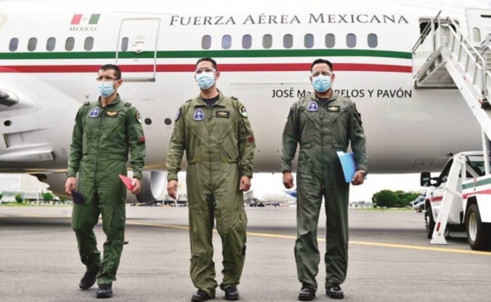 22 millones de pesos después regresa el avión presidencial