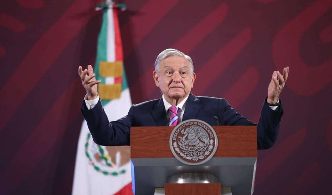 El presidente Andrés Manuel López Obrador se lanzó en contra del Consejo de la Judicatura Federal al señalar que sus integrantes están “como floreros, de adornos” y cuestionó “¿conocen a un juez, un magistrado que esté en la cárcel? Ninguno”. Foto: Germán Espinosa