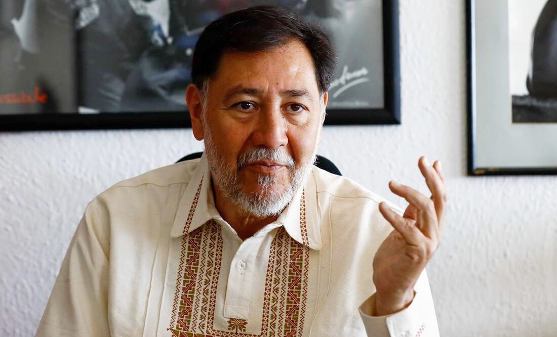 Gerardo Fernández Noroña, PT. Foto: Diego Simón. EL UNIVERSAL