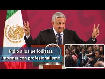 Tras pleito entre Frida Guerrera y Marco Olvera, AMLO exhorta a reporteros a "Amor y Paz"