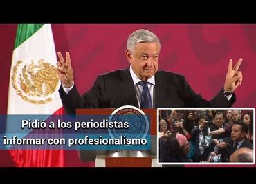 Tras pleito entre Frida Guerrera y Marco Olvera, AMLO exhorta a reporteros a "Amor y Paz"