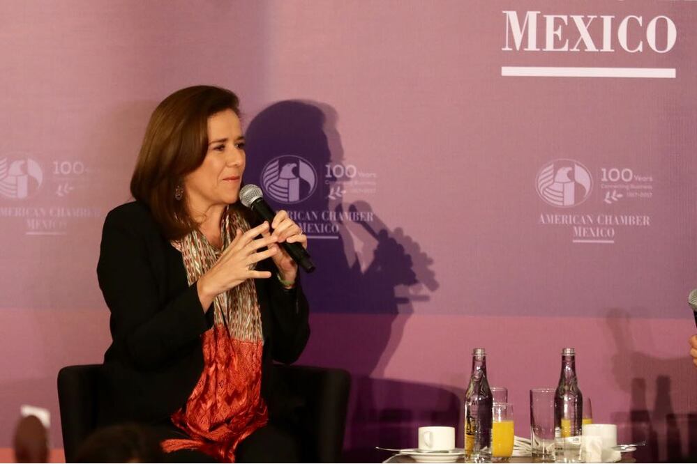 La candidata presidencial por la vía independiente, Margarita Zavala. Foto: Lucía Godínez