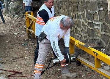Plumas y vallas de la delincuencia organizada son retiradas de caminos en Chiapas; se colocaron para obstruir el libre tránsito