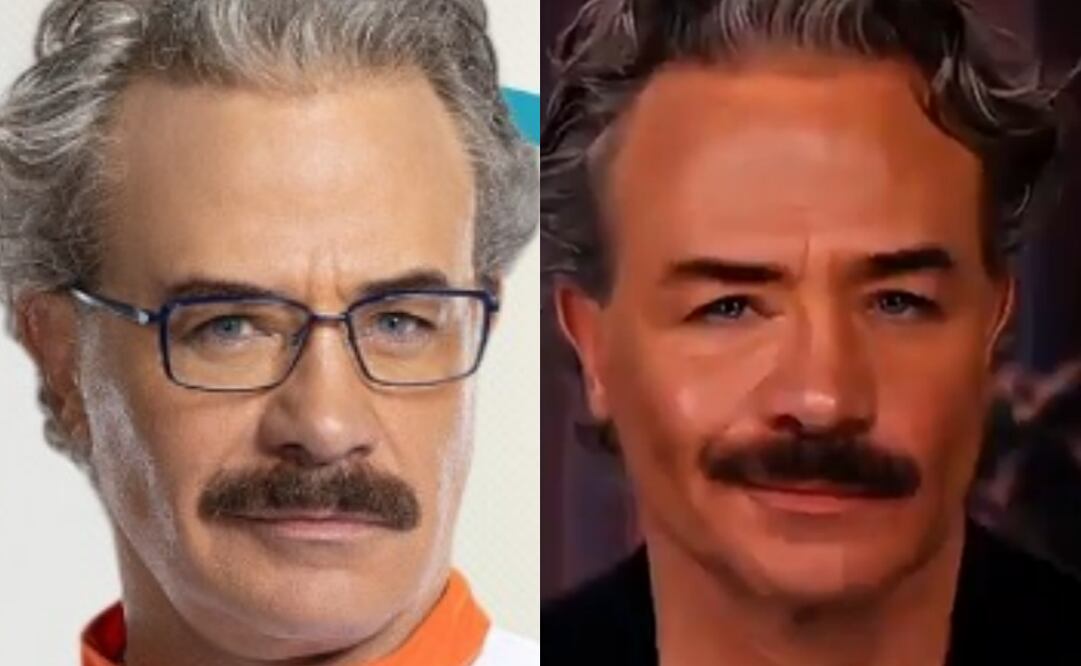 El actor Sergio Sendel, reconocido por encarnar a villanos en telenovelas y películas.Foto: Vía Instagram oficial y X.