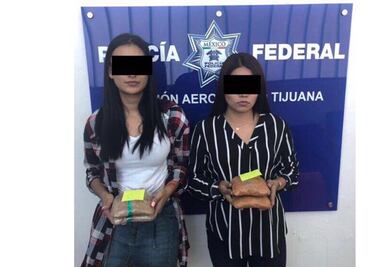 Detiene Policía Federal a dos mujeres con heroína en Tijuana