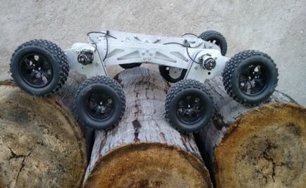 Mexicano crea robot rescatista inspirado en el Curiosity