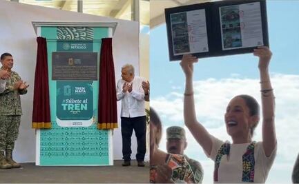 Claudia Sheinbaum recuerda viaje de AMLO en Tren Maya hace un año; es uno de los grandes legados del expresidente, recalca