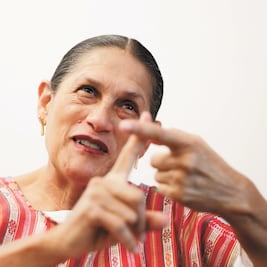 Vivo el cuarto teatro en el Senado: Jesusa Rodríguez