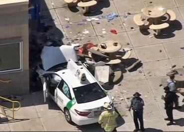 EU. Vehículo atropella a transeúntes cerca de aeropuerto de Boston