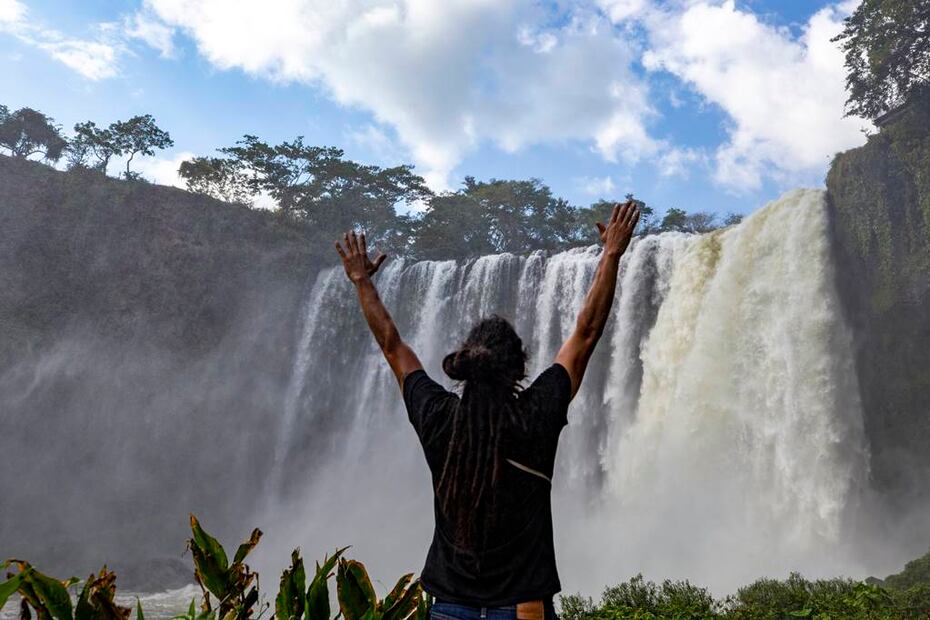 El Salto de Eyipantla, la cascada que apareció en Apocalypto