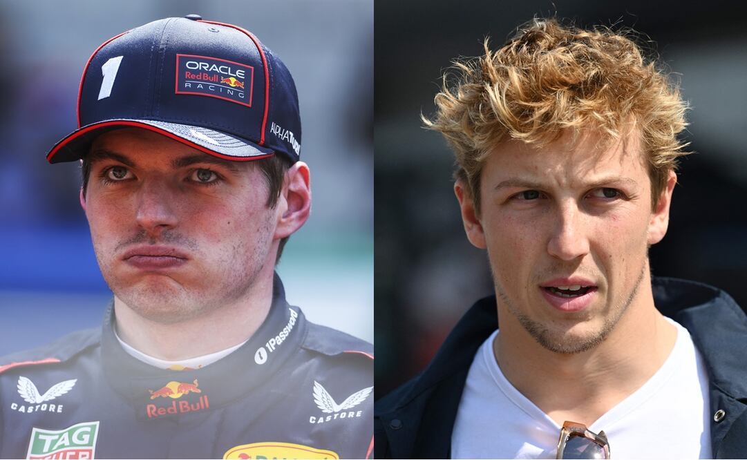 Max Verstappen y Liam Lawson en el Gran Premio de China - Fotos: EFE y AFP
