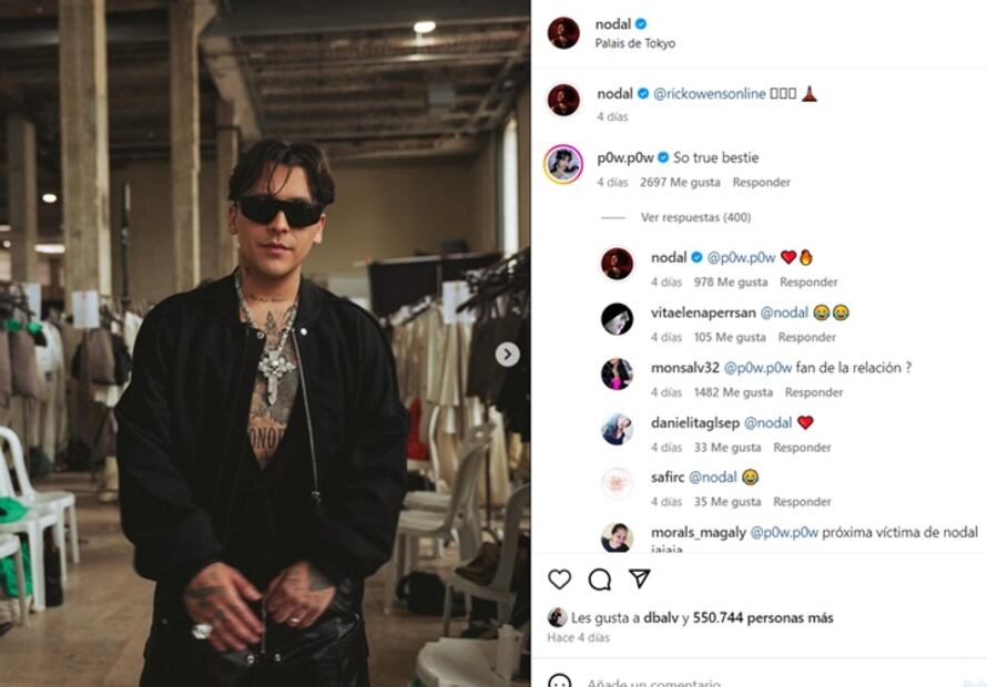 Estos son los mensajes que desataron las especulaciones. Foto: Instagram