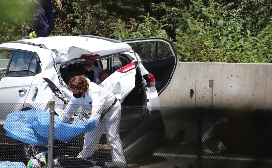 Tres Marías: Veníamos a 250 km "echando carreritas", dice tras choque motociclistas en la México-Cuernavaca. Foto: Xavier Omaña / El Gráfico