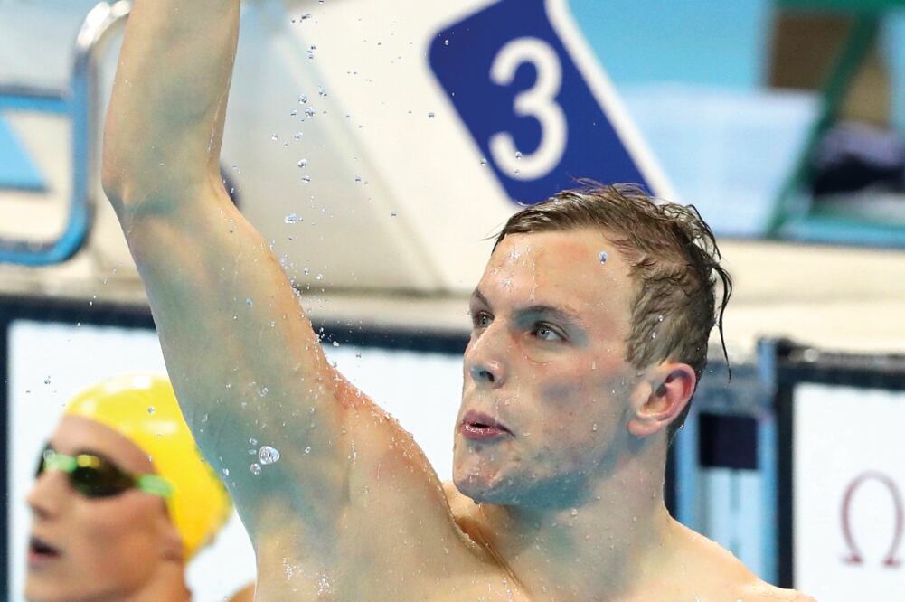 El australiano Chalmers posee el récord juvenil de la prueba (LEE JIN-MAN. AP)