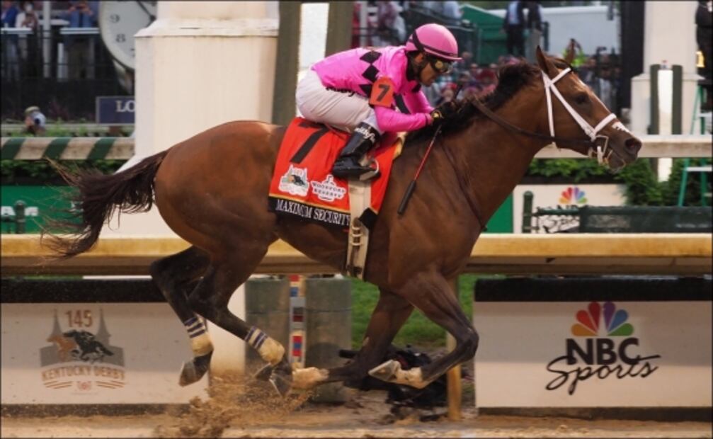 Descalifican al ganador del Derby de Kentucky