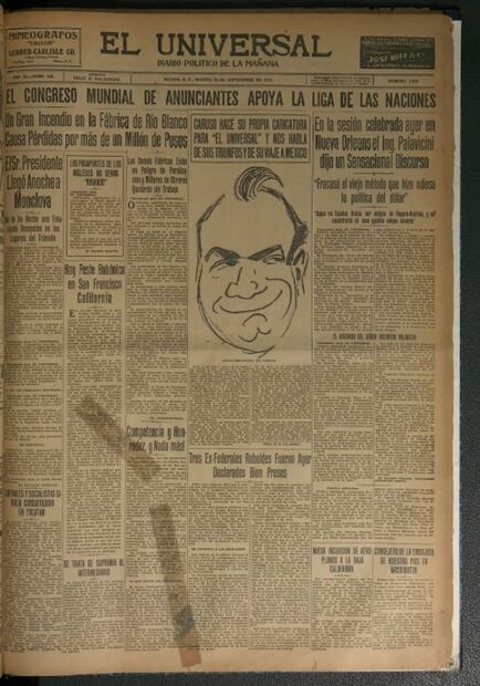 Hace 100 años México enloqueció con la llegada de Enrico Caruso, tenor italiano