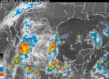 Prevén potencial de lluvias en la mayor parte de México