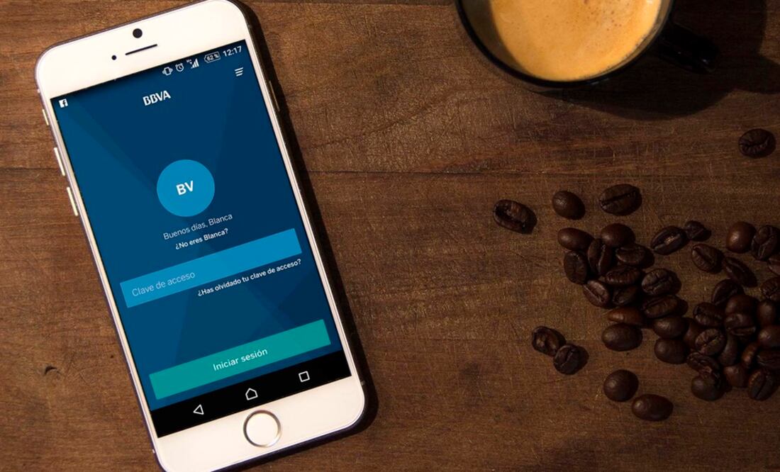 Aplicación de BBVA México. Foto: tomada de Twitter @bbva