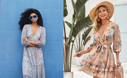 Guía infalible para combinar vestidos de flores esta temporada