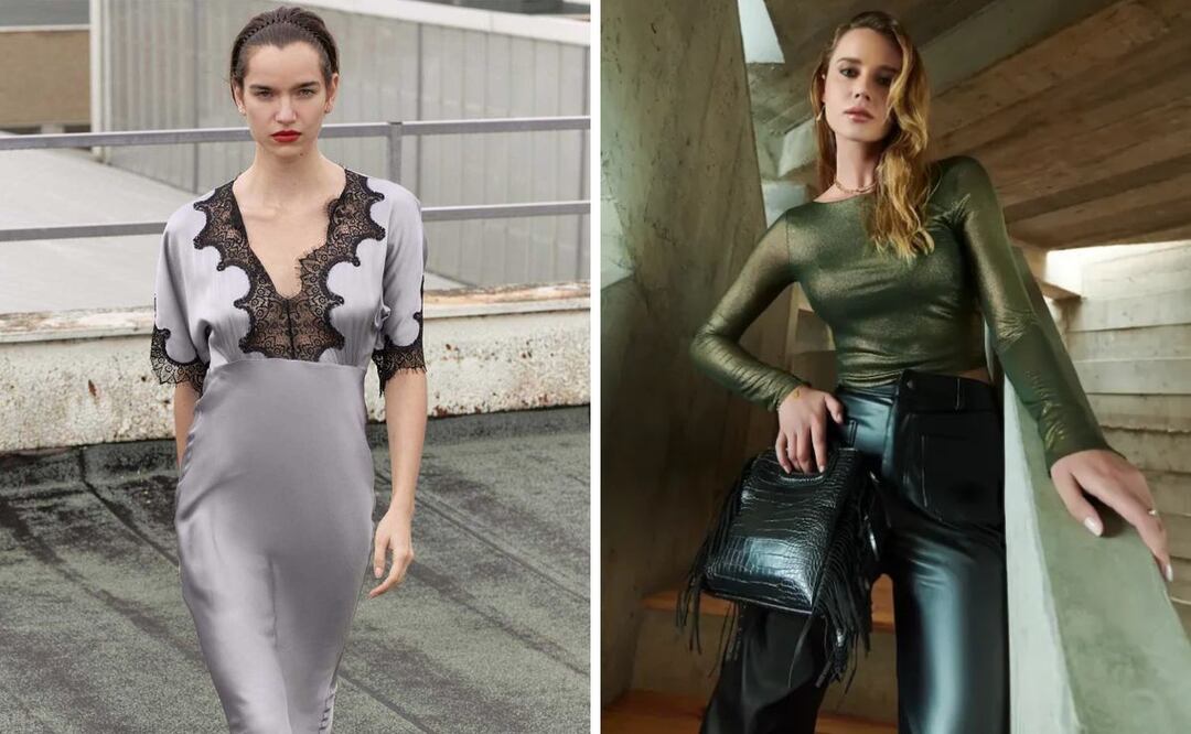 Las tendencias de otoño van desde prendas delicadas hasta looks irreverentes. Foto: Especial (Sfera y Coppel)