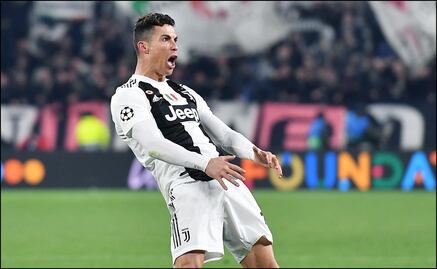 Cristiano Ronaldo imita el festejo de Diego Simeone