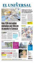 Portada impresa del 09 de noviembre del 2023